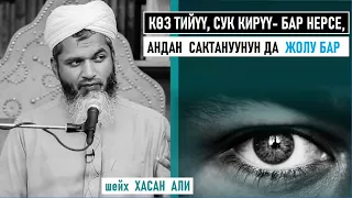 Көз тийүү, сук кирүү бар нерсе, андан сактануунун да жолу бар / Шейх Хасан Али