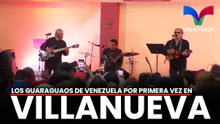 LOS GUARAGUAOS DE VENEZUELA POR PRIMERA VEZ EN VILLANUEVA