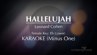 Hallelujah | Karaoke Lucy Thomas version (Lower Key)