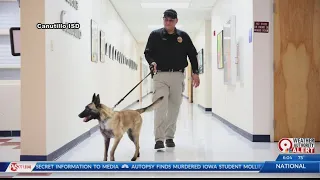 Canutillo ISD has a new drug and weapon sniffing dog