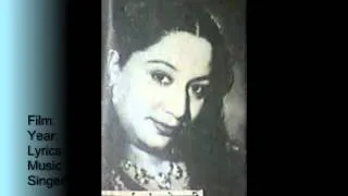 Mere Pehlu Mein Hai Zindgaani - Elaan (1947), Zohrabai, Zia Sarhadi, Naushad