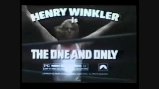 The One and Only TV Spot (1978) (windowboxed)