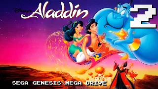 Disney's Aladdin Level 2 - The Desert (SEGA GenesisMega Drive Walkthrough)