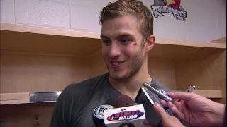 Alexander Wennberg recounts his first career fight