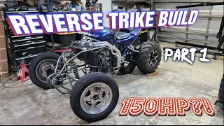 Reverse Trike Build || 150hp On and Off-road Party Trike Part 1