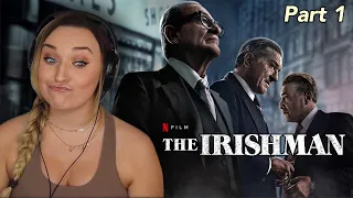 Watching 'The Irishman' (2019) for the FIRST TIME! | Movie Commentary & Reaction (Part 1 of 2)