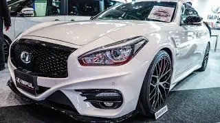 (4K)IMPUL NISSAN Y51 FUGA 651S VIPCAR インパル Y51フーガ カスタム - TOKYO AUTO SALON 2020