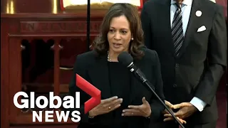 Buffalo mass shooting: VP Kamala Harris delivers remarks at funeral of victim Ruth Whitfield | FULL