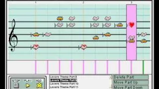 Mario Paint Composer - Hervé Roy: Lover's Theme