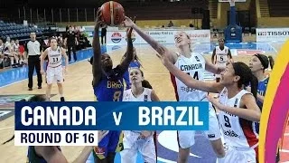 Canada v Brazil - Round of 16 - 2014 FIBA U17 World Championship for women