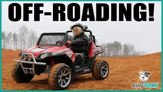 OFF-ROADING | Peg Perego Polaris Ranger RZR  24 V Kids ATV Review