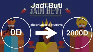 Major Lazer & Nucleya - “Jadi Buti” feat. Rashmeet Kaur + 2000 D |Use Headphone🎧|AMA|