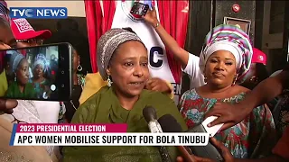 (VIDEO) APC Women Mobilize Support For Bola Tinubu