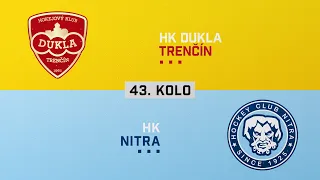 43.kolo Dukla Trenčín - HK Nitra HIGHLIGHTS