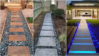 Beautiful Pathway Designs For Modern Home Walkway Landscaping Ideas | Amazing Backyard Landscape