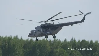Форум"Армия-2023"МИ- 8 посадка и взлет