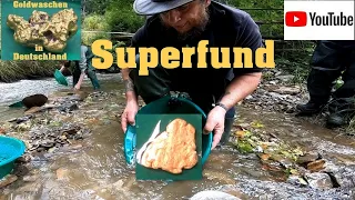 Goldwaschen in Deutschland ( 149 ) 💥ein Superfund💥