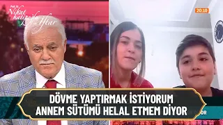 Dövme yaptırmak istiyorum annem sütümü helal etmem diyor - Nihat Hatipoğlu ile İftar 1 Mayıs 2021