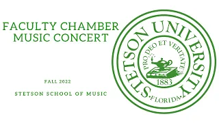 Faculty Chamber Music Concert- 9/24/22, Lee Chapel