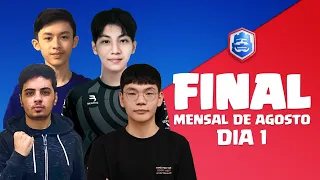 Clash Royale League 2021 | Final mensal de agosto | Dia 1