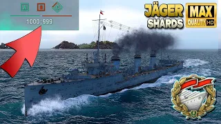 Destroyer Jäger: One tight game & "Solo warrior" - World of Warships