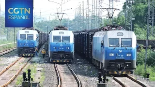 Un nuevo tren de carga conecta la provincia china de Jiangxi con Uzbekistán