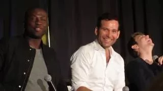 Eion, Sinqua, and Robbie on speaking differnent Languages OUAT NJ CON