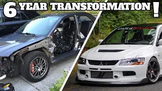 Amazing Sports Car Build Transformation! | Evo 9 SE