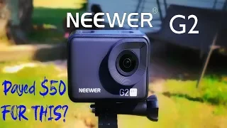 The $50 GoPro? | Neewer G2 4k Action cam Review | FullHD