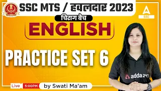 SSC MTS 2023 | SSC MTS English Classes by Swati Tanwar | Practice Set 6