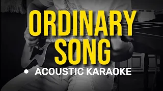 Ordinary Song - Marc Velasco (Acoustic Karaoke)