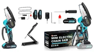 Saker Mini Chainsaw [Portable Electric Chainsaw]