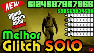 *FAÇA 1 BILHÃO AGORA* Melhor Glitch de dinheiro do GTA 5 Online Muito Fácil! Vendas do Bunker Solo!