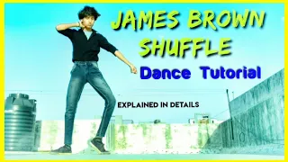 How to do "james brown shuffle" like michael jackson | dance tutorial | jackson star