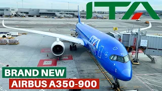 ITA AIRWAYS BRAND NEW AIRBUS A350-900 (ECONOMY) | San Francisco - Rome