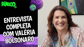 Assista à entrevista com Valéria Bolsonaro na íntegra