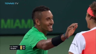 Nick Kyrgios vs Alexander Zverev: 2017 Best Moments