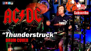 AC/DC "Thunderstruck" (Multi-Camera Drum Cover) By: Adam Mc - 16 Year Old Kid Drummer