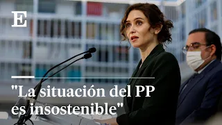 AYUSO: "En el PP nos estamos DESANGRANDO, no puede salir gratis" | EL PAÍS