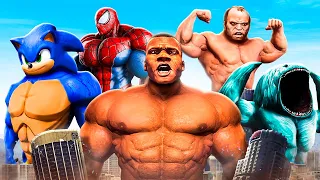 Upgrading EVERYONE To STRONGEST EVER In GTA 5