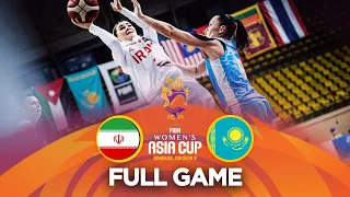 Iran v Kazakhstan | Full Basketball Game |  FIBA Women's Asia Cup 2023 - Division B