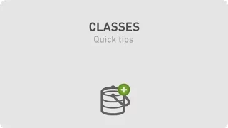 Ready quick tips: Classes