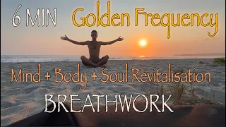 Golden Frequency Energy Boost Guided Breathwork Routine