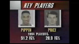 1994 NBA Playoffs First Round #3 Bulls vs #6 Cavs Game 3 Full Game