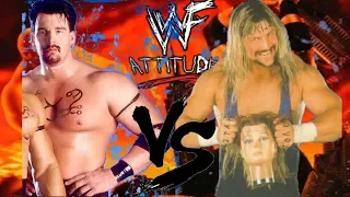 WWF Attitude Dreamcast Matches Bradshaw vs Al Snow