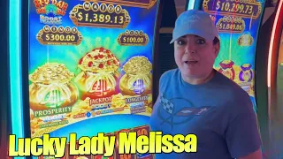 I Gave Lucky Lady Melissa Her Max Bet Experience! The Most Grateful I've Ever Seen.