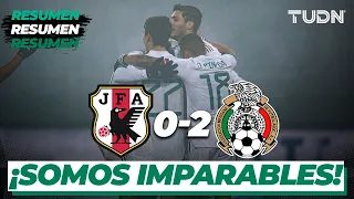 Resumen y goles | Japón 0-2 México | Amistoso 2020 | TUDN