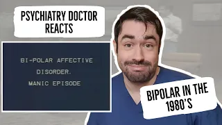 DOCTOR REACTS TO BIPOLAR IN THE 1980s | Psychiatry Doctor Analyzes Old Medical Videos #1