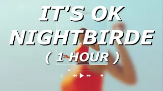 NIGHTBIRDE - It's Okay (Lyrics) 1 HOUR LOOP | simplyvida