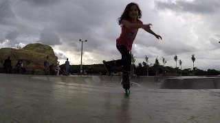 K2 Marlee Pro Extreme Skating Emma Ballesty 6 Years Old